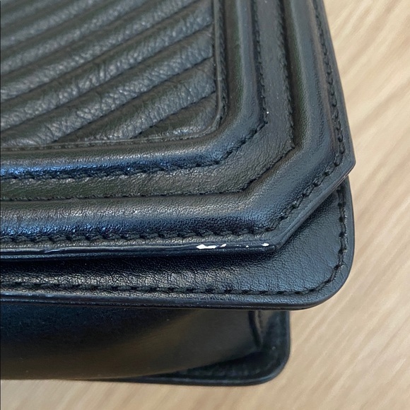 Rebecca Minkoff Black Chevron Crossbody Bag - Picture 8 of 11